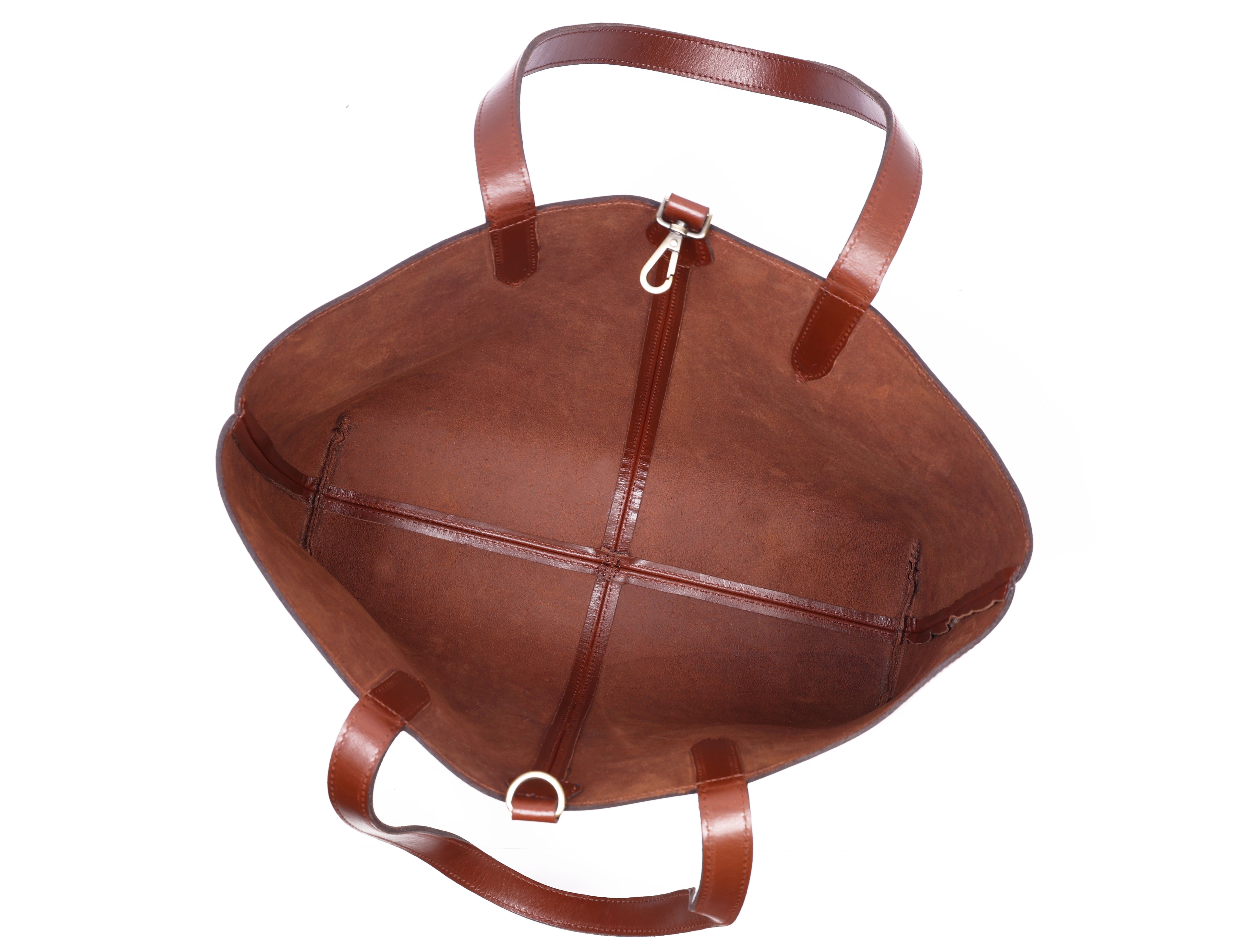 Premium Genuine Leather Tote Bag for Women | Spacious Shoulder Handbag