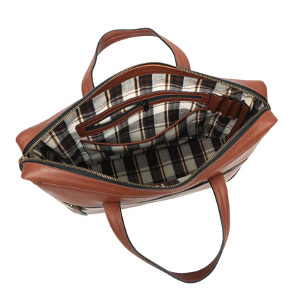 Classic Brown Laptop and  Office Bag for Men and Women