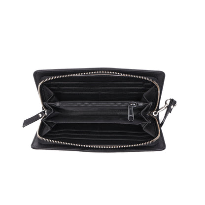 "Shop Stylish Ladies' Black Clutches: Timeless Elegance and Versatility" ART:-LA-1601