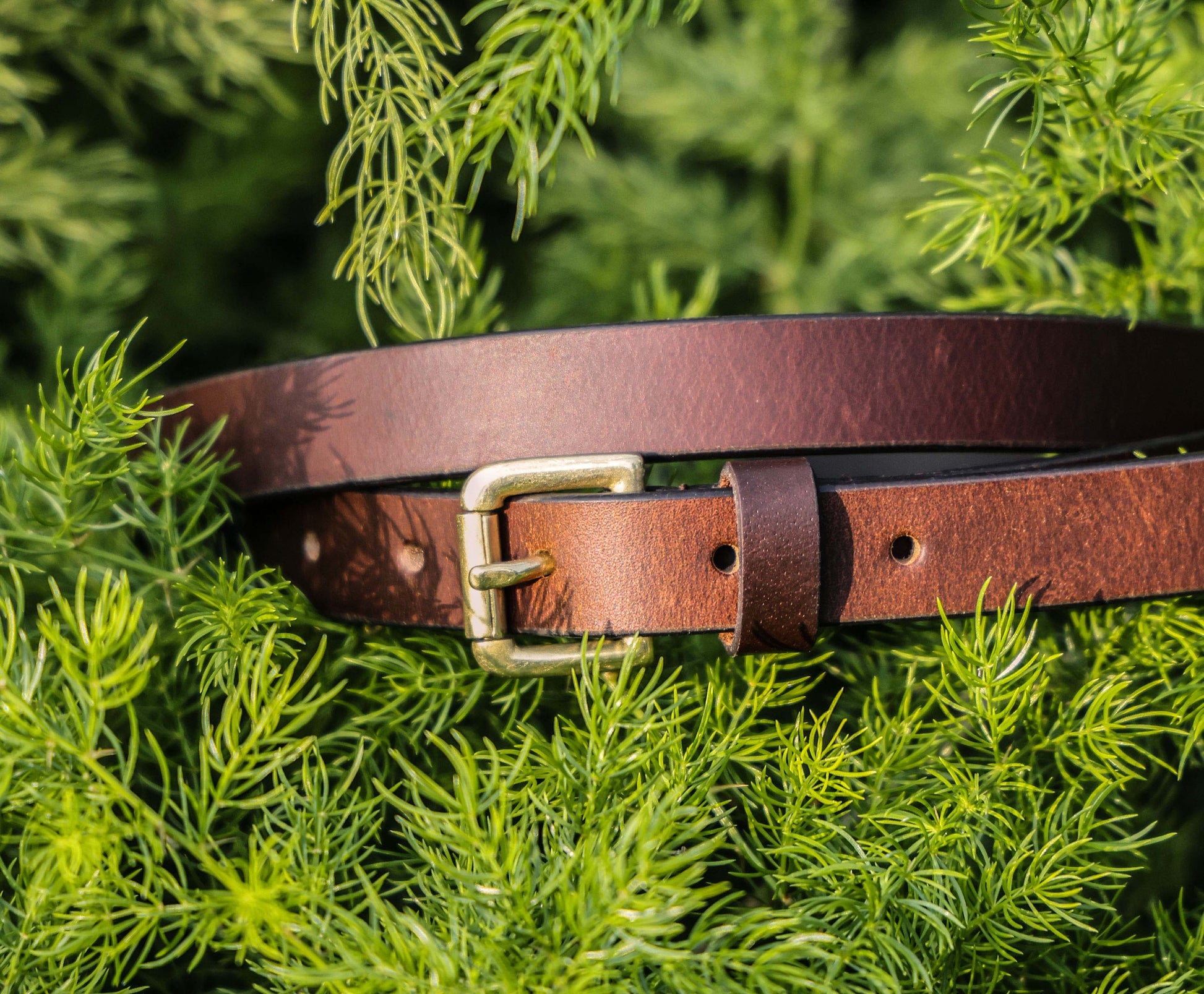 Premium Brown Leather Belts for Women - CELTICINDIA