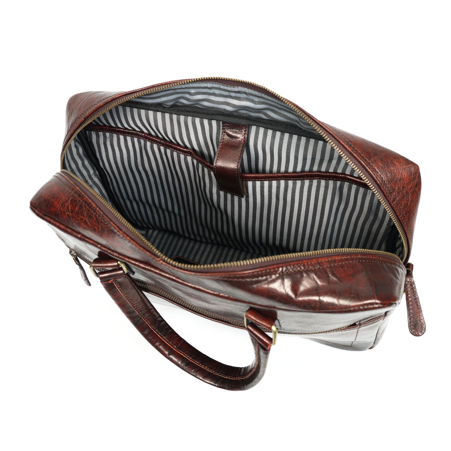 Premium Leather Briefcase Laptop Bag – Sleek Office & Travel Companion