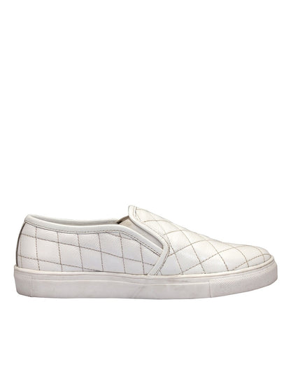 Girls' White Leather Shoes – Premium Quality for Style & Comfort,Art: LS-1107