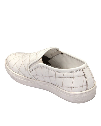 Girls' White Leather Shoes – Premium Quality for Style & Comfort,Art: LS-1107