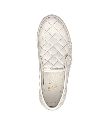 Girls' White Leather Shoes – Premium Quality for Style & Comfort,Art: LS-1107