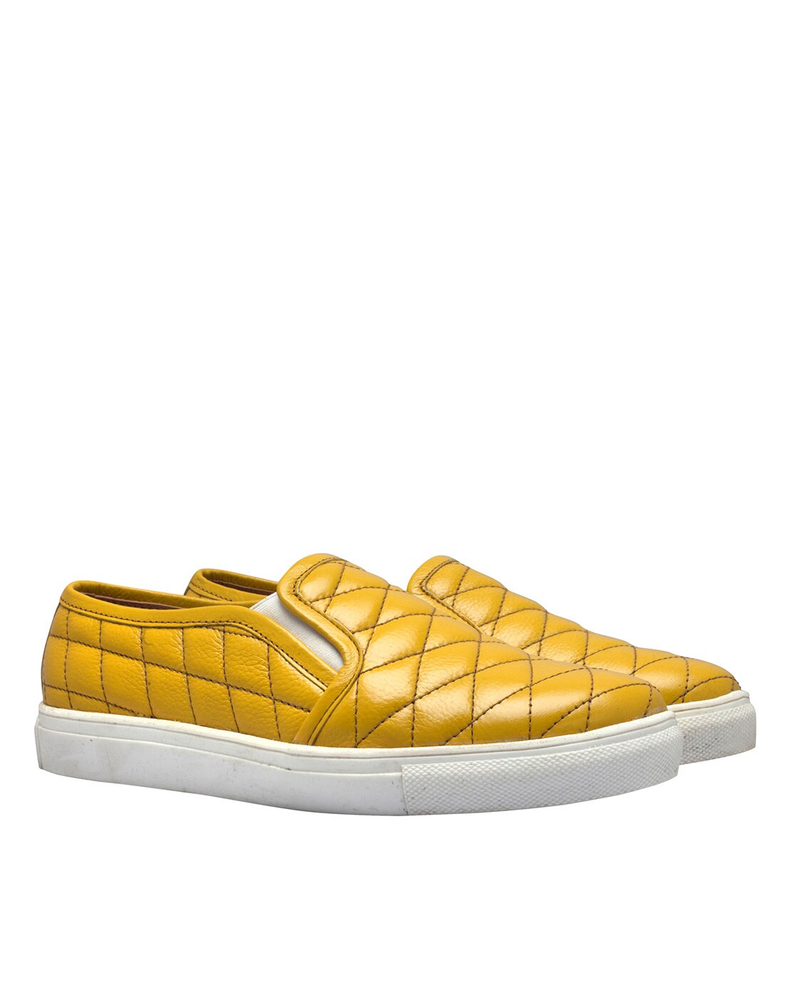 Bright & Stylish Girls' Yellow Leather Shoes – Perfect for Any Occasion, Art:- LS-1108