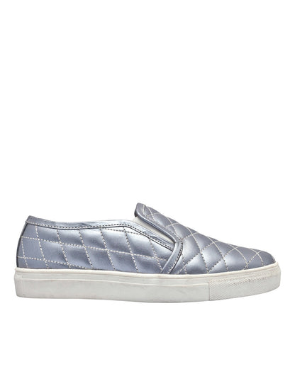 Elegant & Trendy Girls' Silver Leather Shoes – Perfect for Parties & Special Occasions,Art:-LS-1109