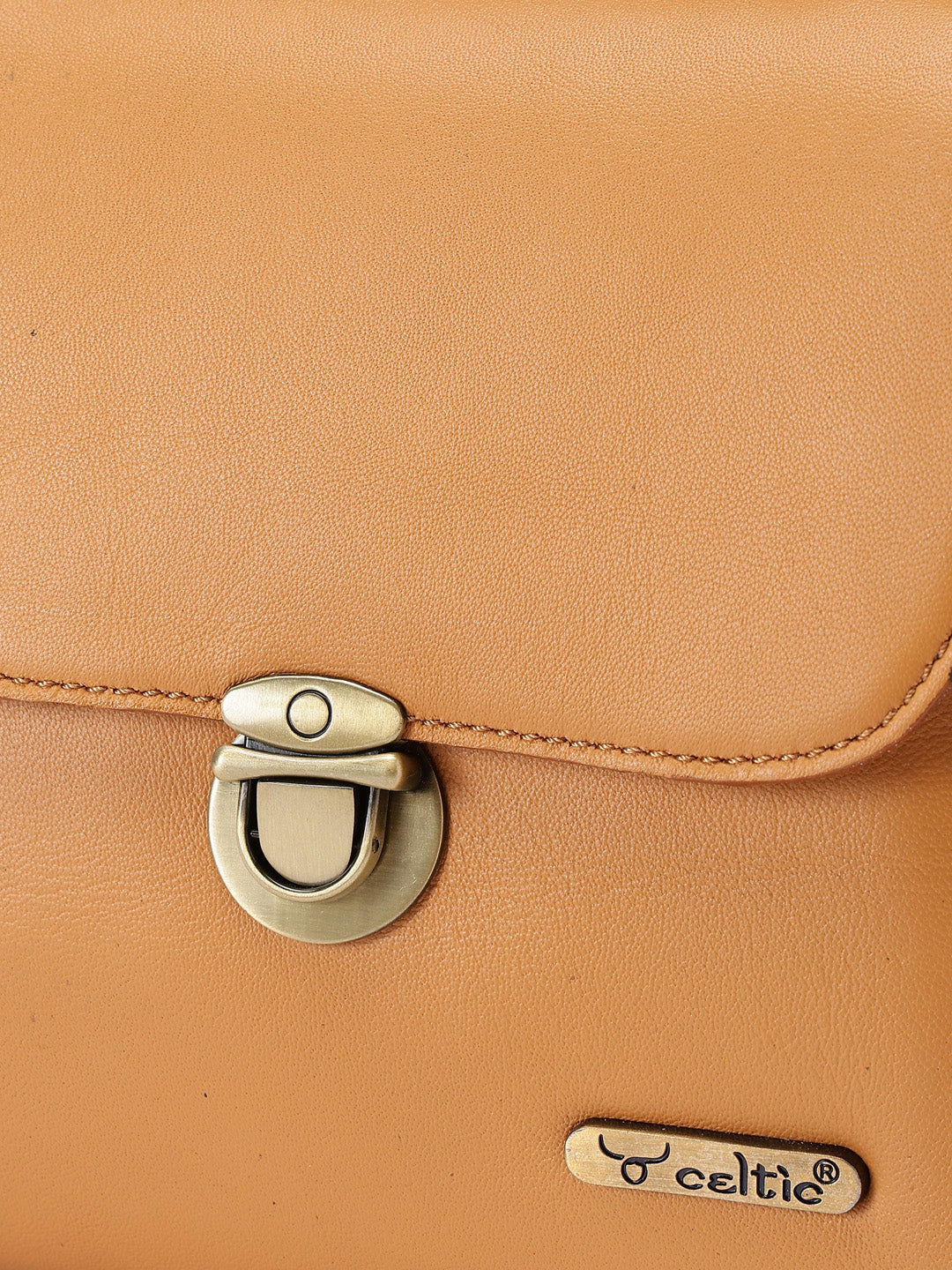 Premium  Leather Hand & Shoulder Bag with Detachable Stap for Women