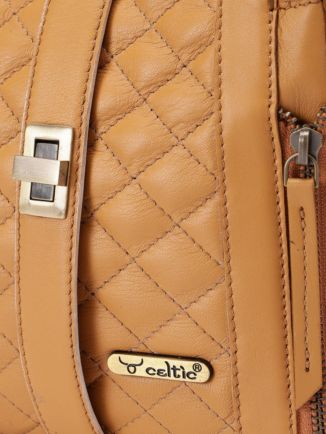 Premium Quilted Leather Shoulder Bag – Stylish Everyday Crossbody Handbag