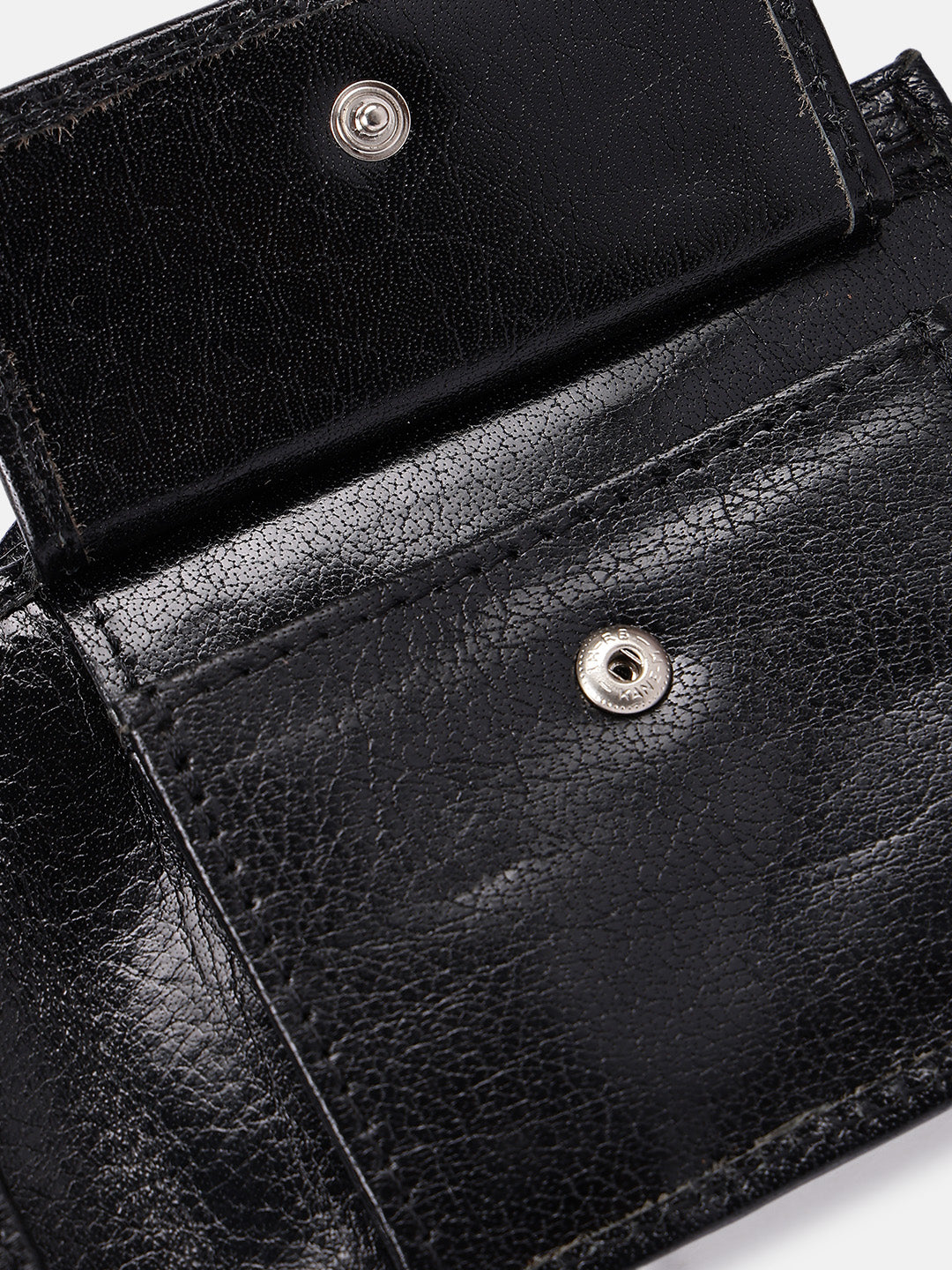 Premium Genuine Leather Men's Wallet with ID Window, Coin Pocket & Card Slots