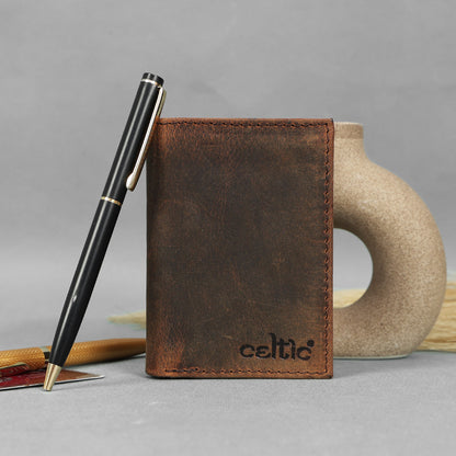 Vintage Leather Wallet, Art:- LA-1405