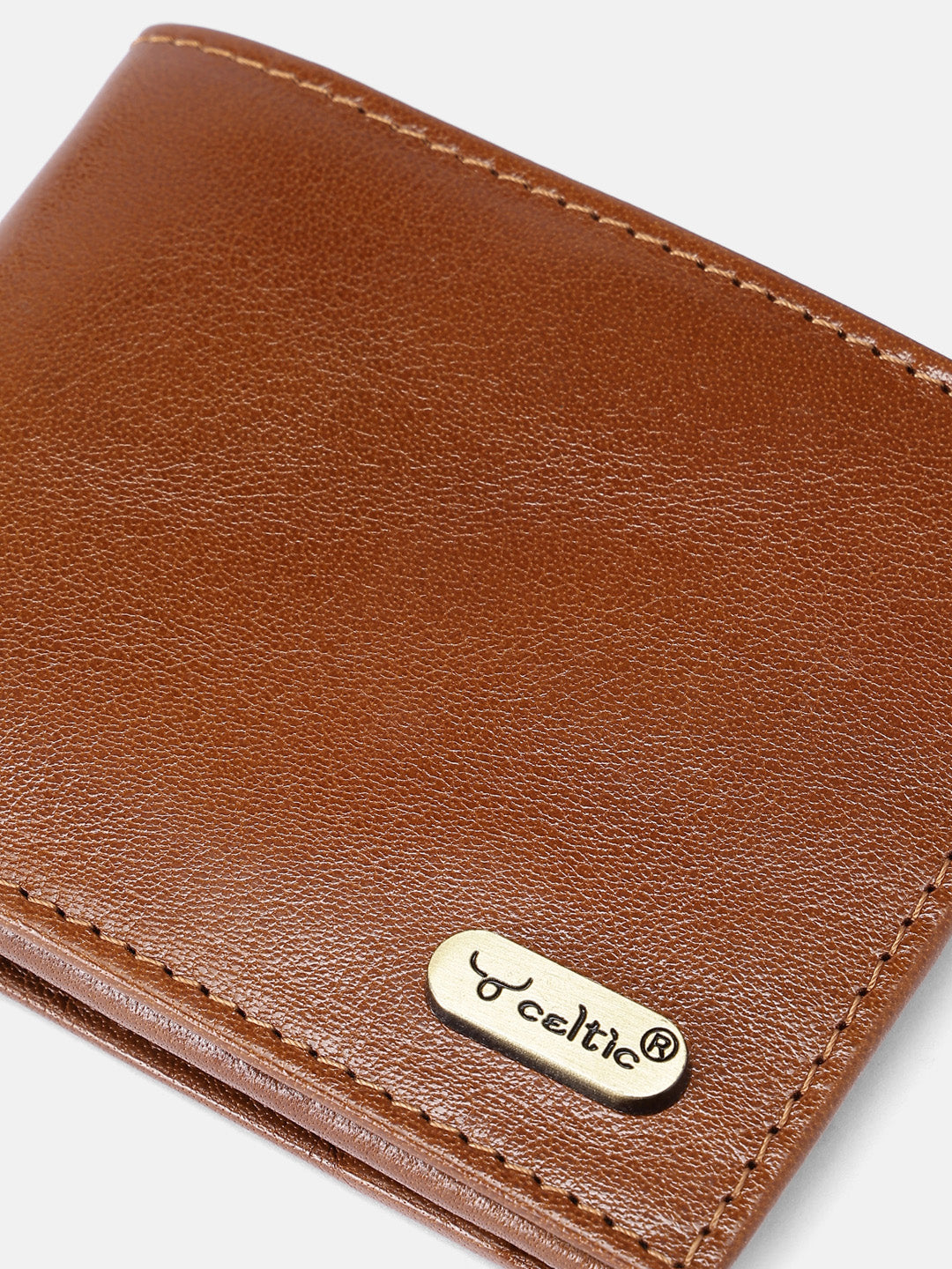 Premium Genuine Leather Wallet for Men | Multiple Card Slots & Zip Coin Pocket