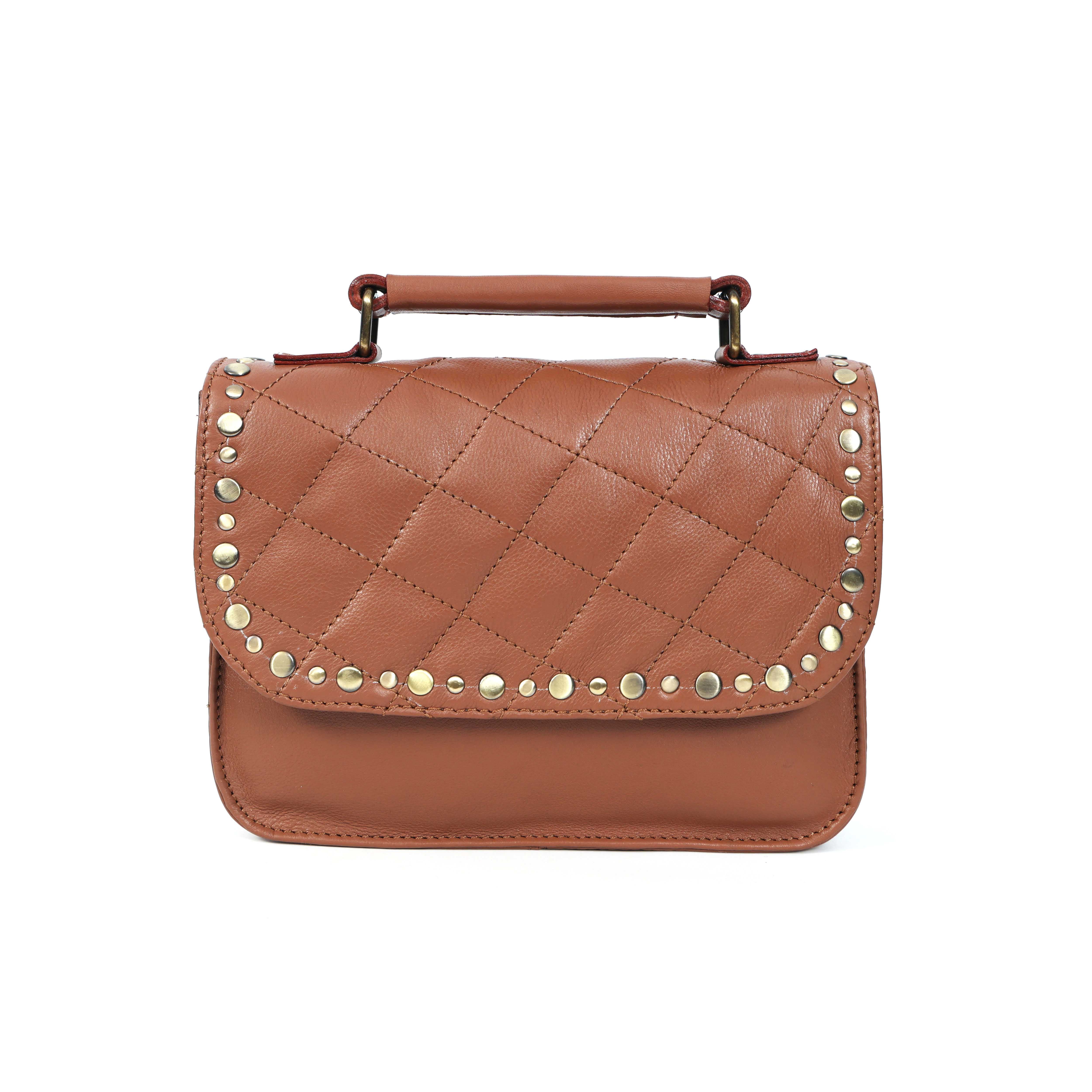 Premium Soft Leather Sling Bag  Stylish & Versatile Crossbody. BG-1618