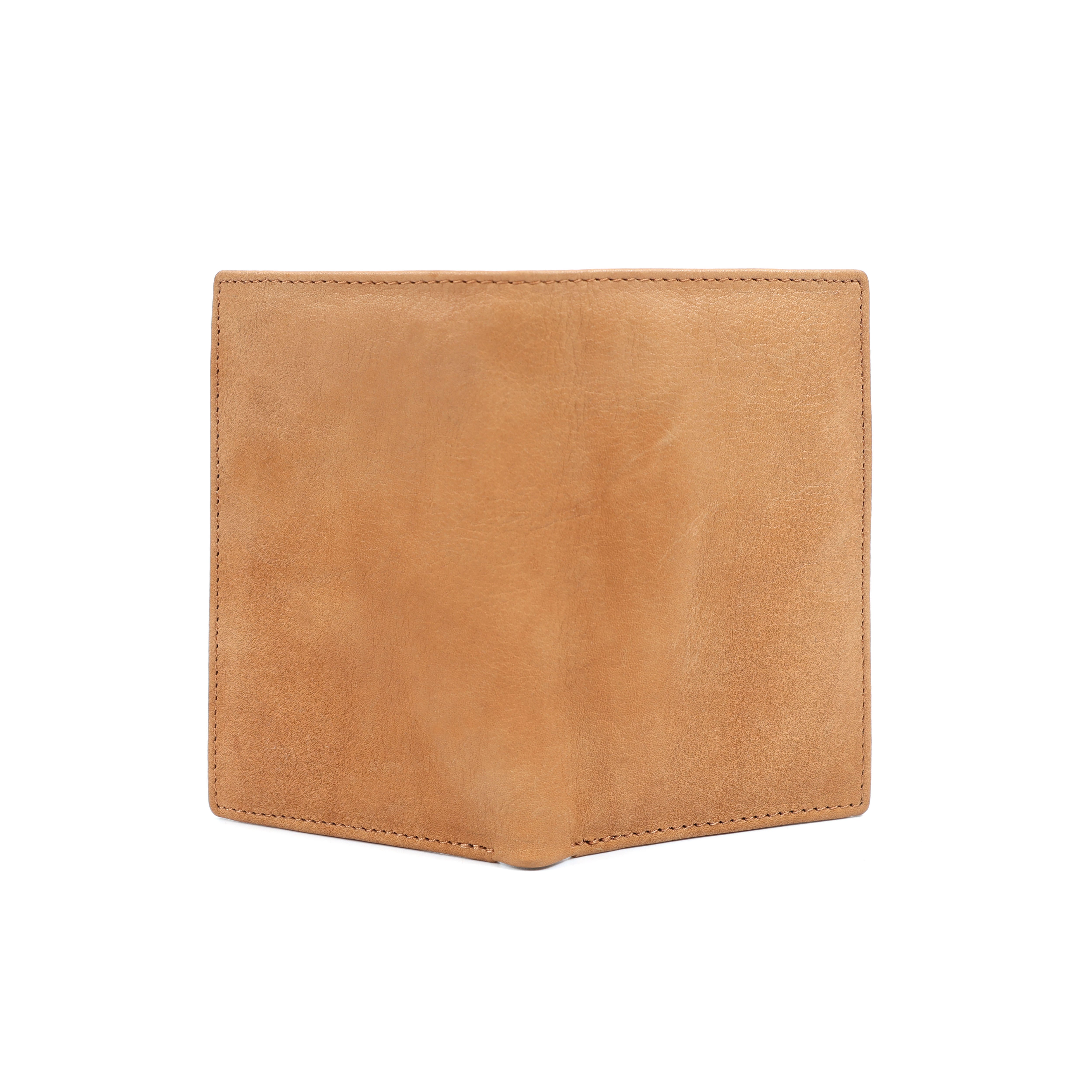 Celtic Genuine Leather Bi-Fold Long Wallet-Tan