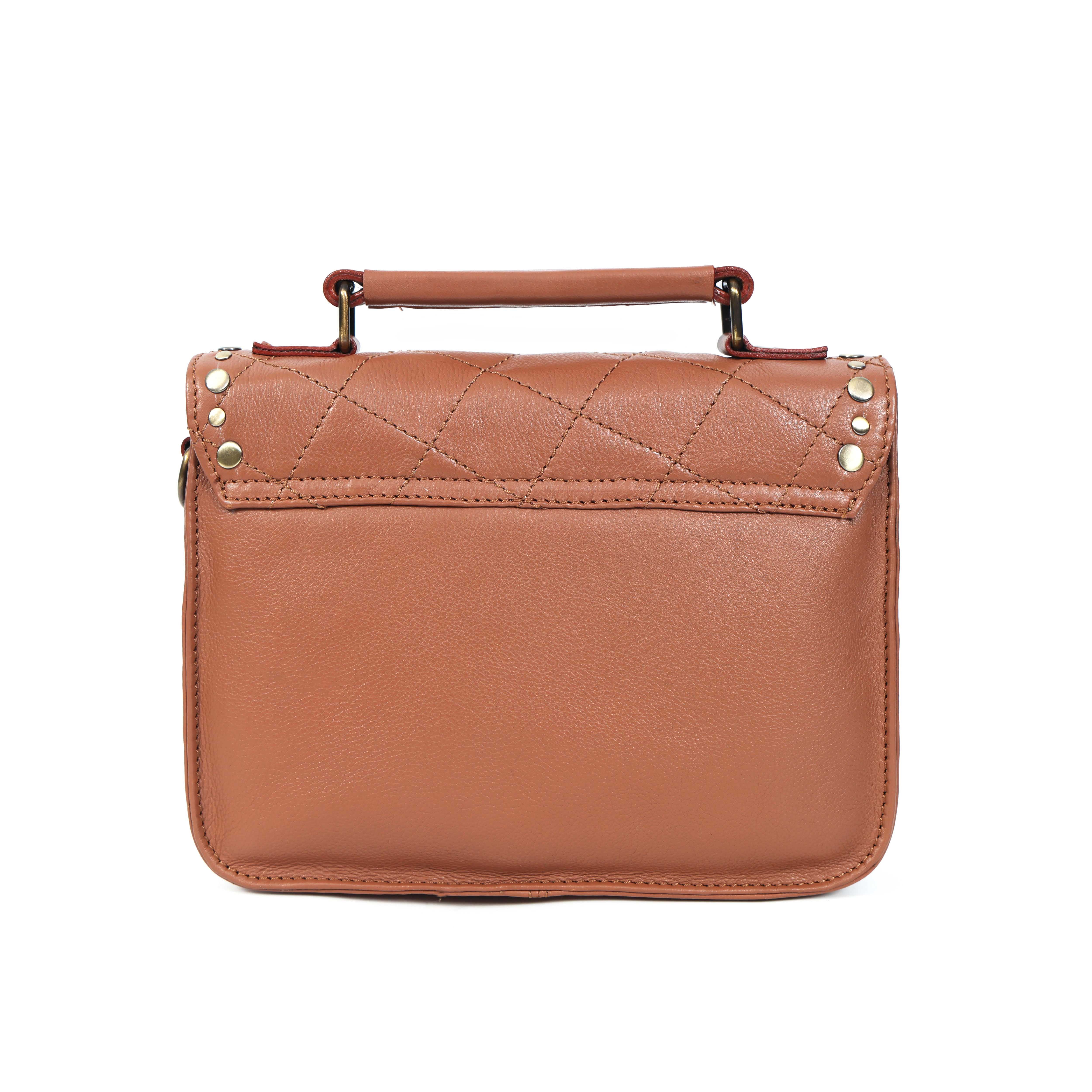 Premium Soft Leather Sling Bag  Stylish & Versatile Crossbody. BG-1618