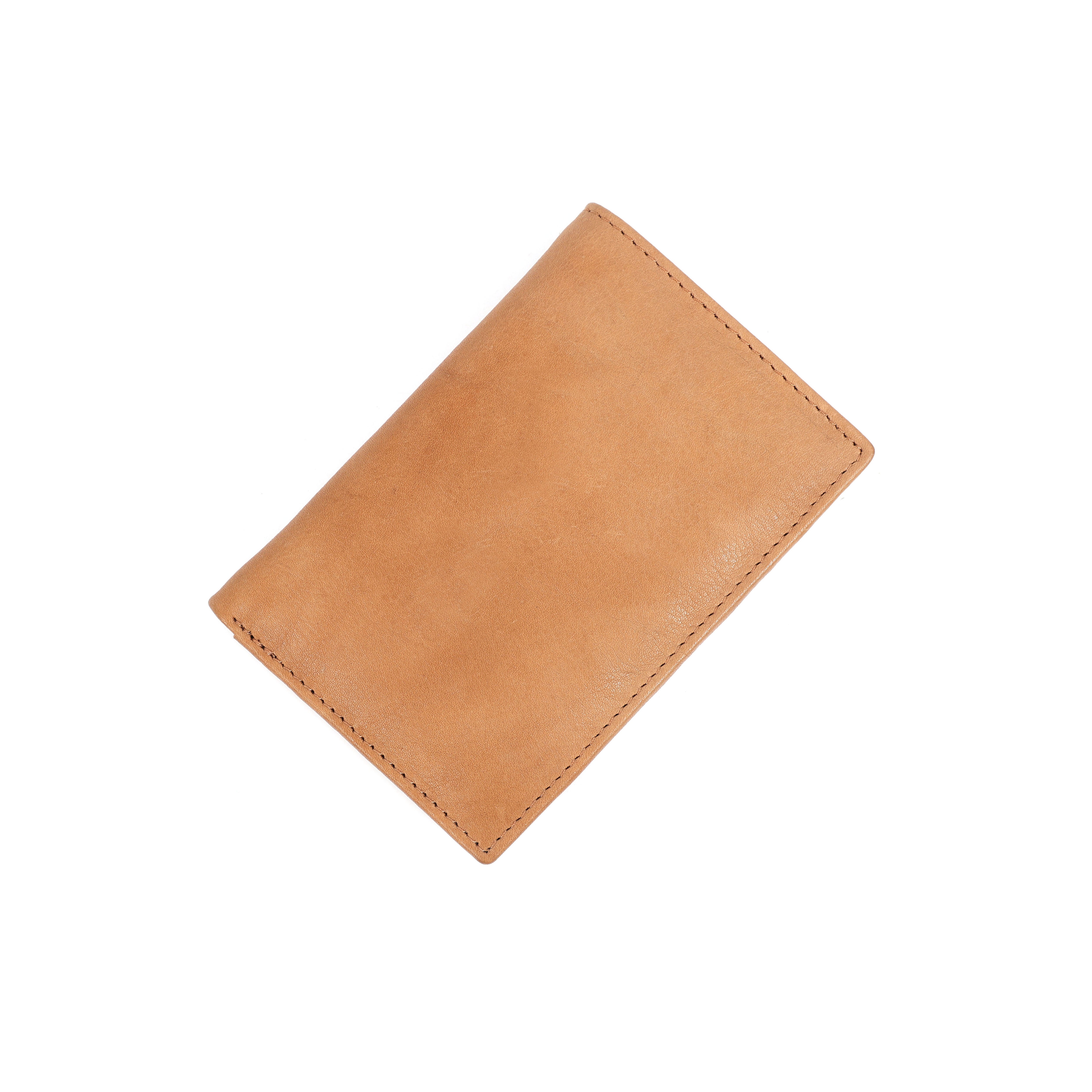 Celtic Genuine Leather Bi-Fold Long Wallet-Tan