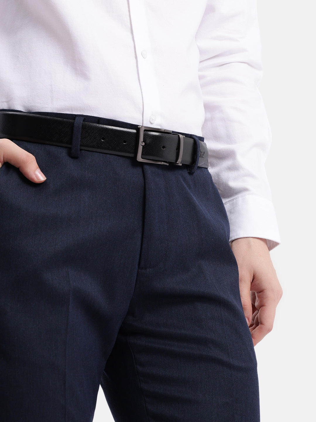 Premium Black Leather Belt & Wallet Combo for Men | For  Everyday Gift Set