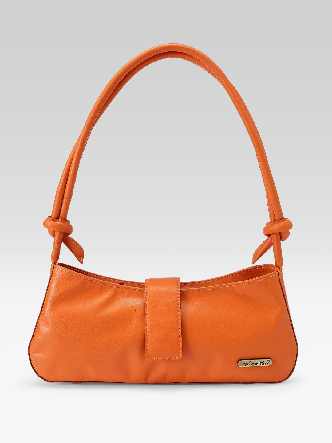 Premium  Leather Hand & Shoulder Bag for Women with Bow Detail