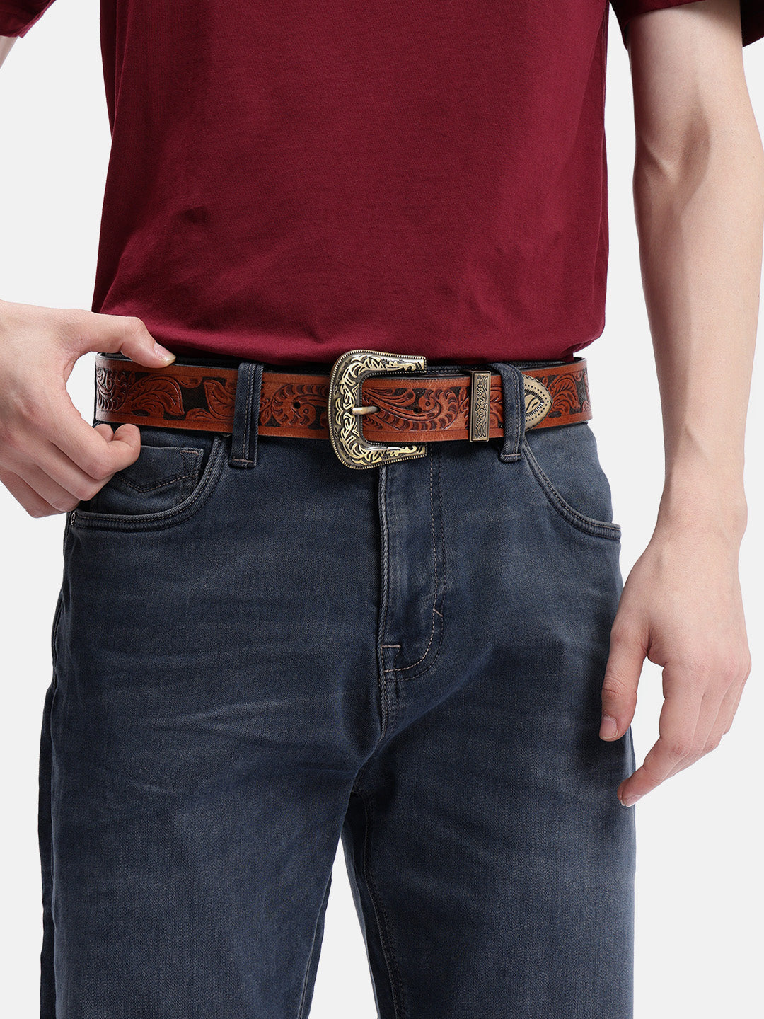 Artisan Leather Belt & Wallet Combo | Timeless Style Essentials