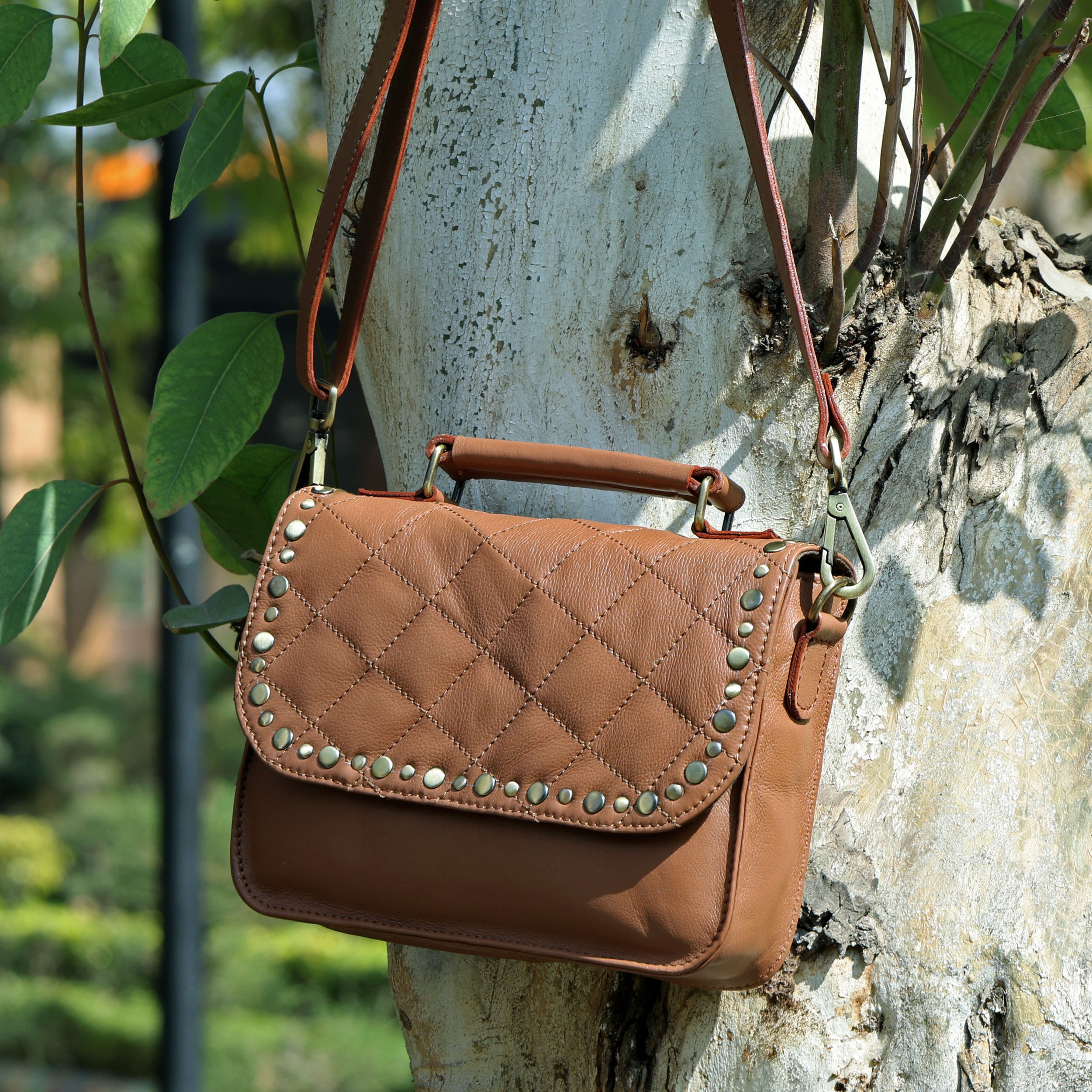 Premium Soft Leather Sling Bag  Stylish & Versatile Crossbody. BG-1618