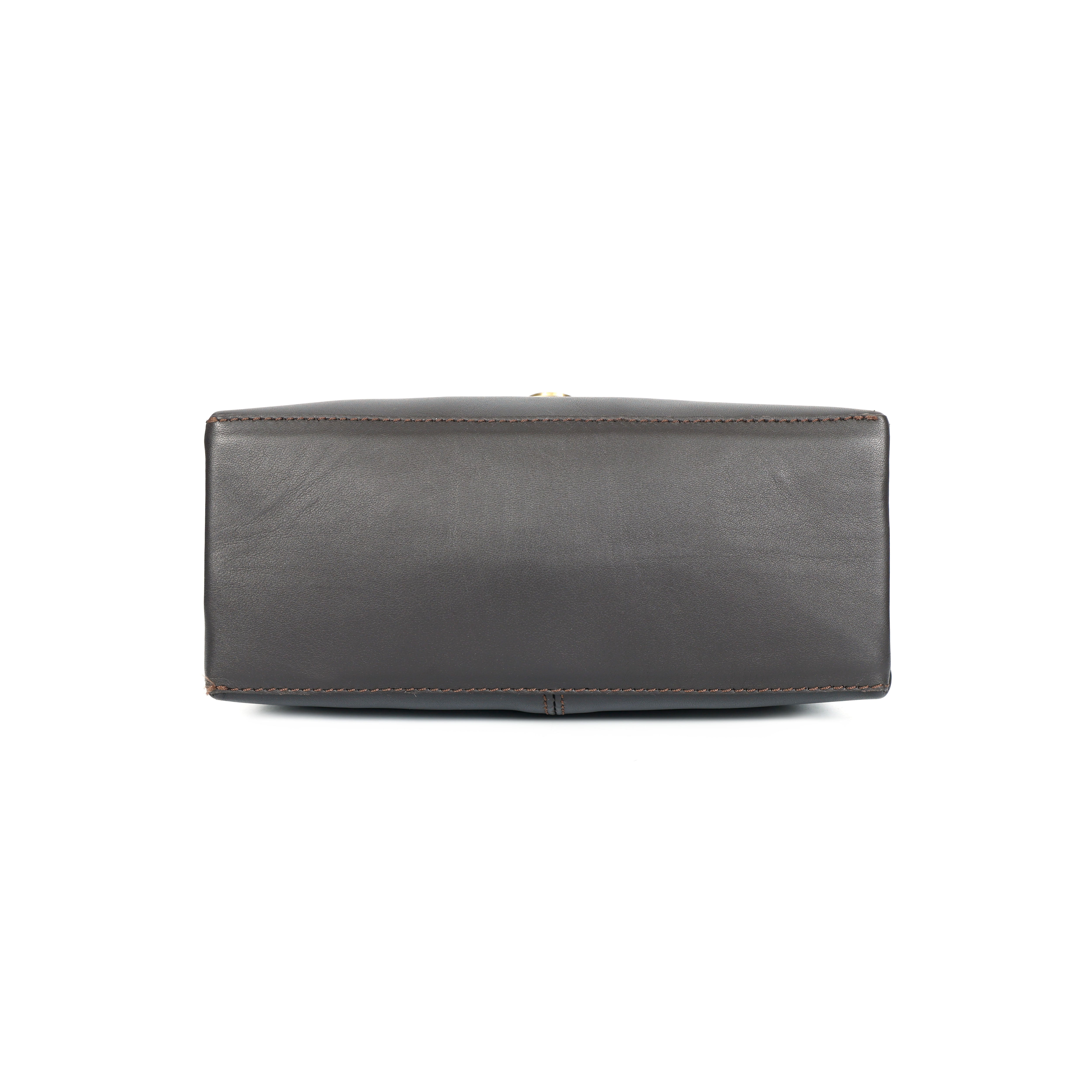 Premium Genuine Leather Satchel hand bag with Detachable Strap