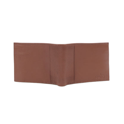 Men’s Tan Bi-Fold Leather Wallet – Slim & Lightweight ART:- LA-1430