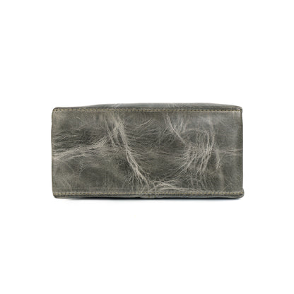 Premium Genuine Leather Satchel hand bag with Detachable Strap