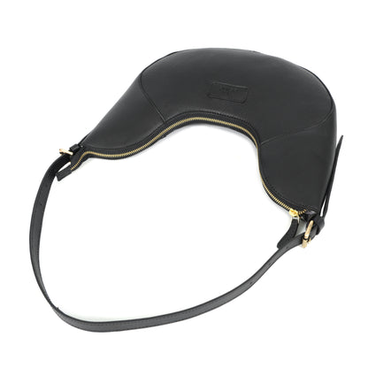 Sleek Black/Btown Hobo Shoulder Bag for Women