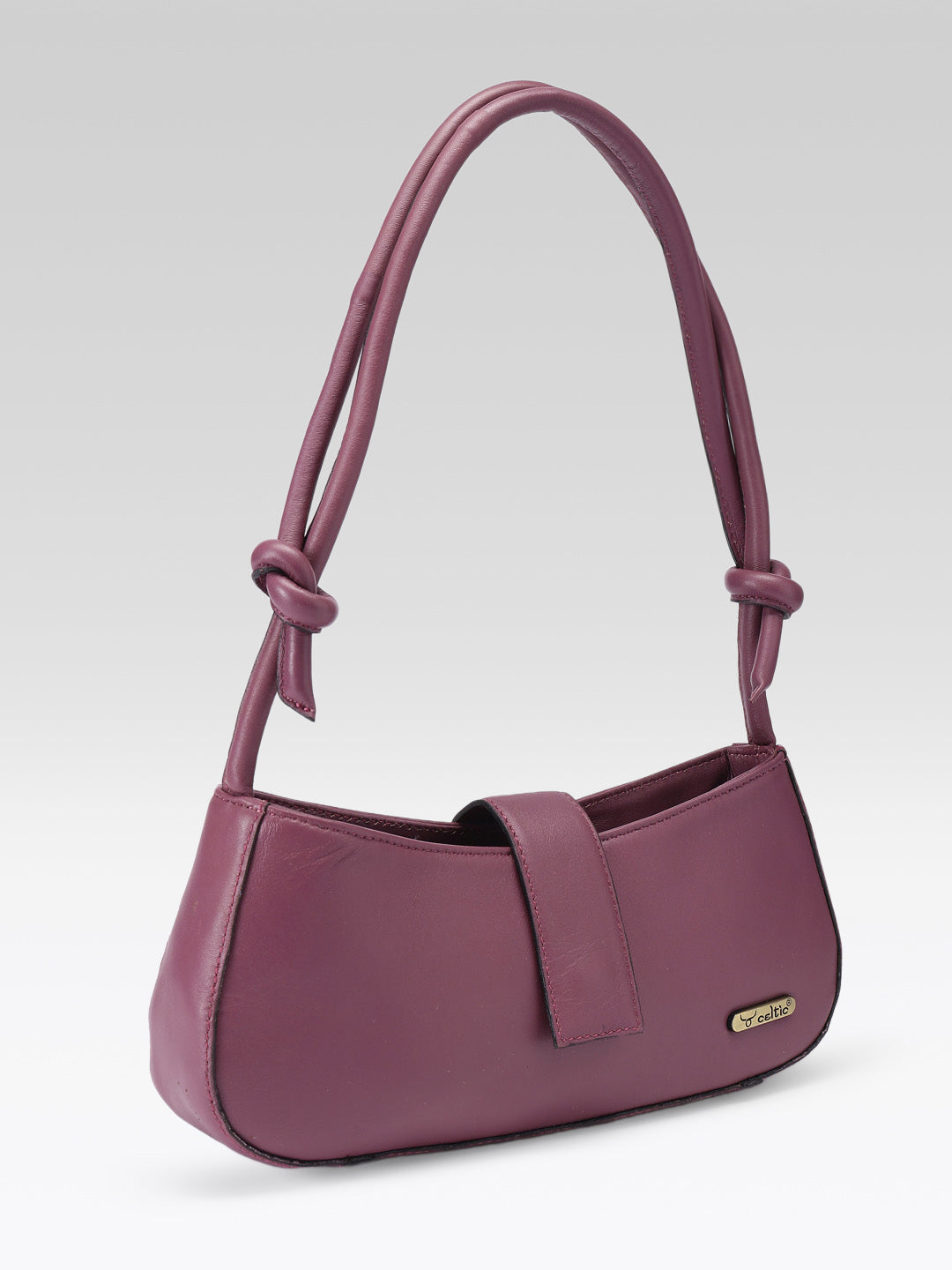 Premium  Leather Hand & Shoulder Bag for Women with Bow Detail