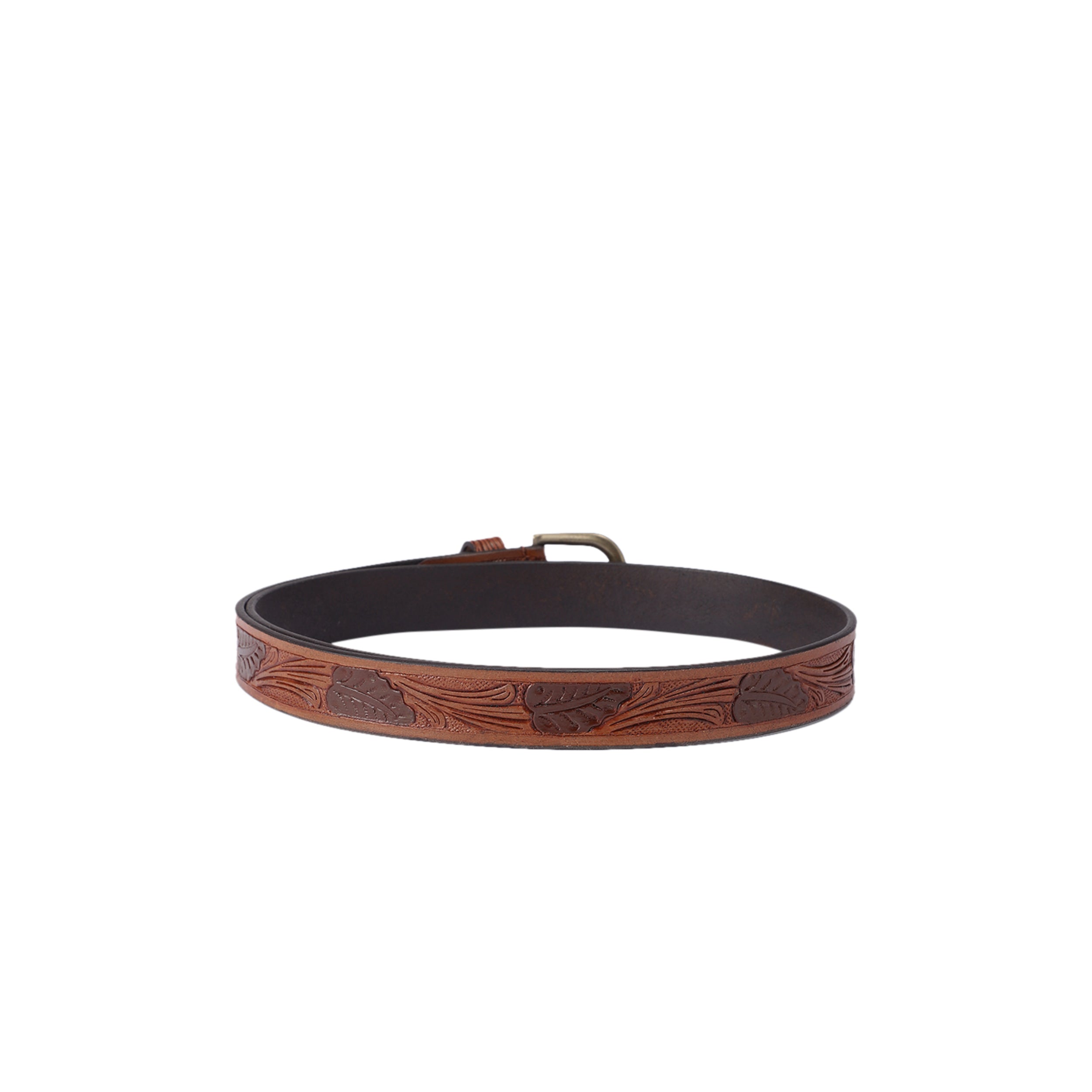 Premium Brown Textured Leather Belt & Wallet Combo for Men | Vintage Style Gift Set