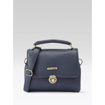 Premium Genuine Leather Satchel hand bag with Detachable Strap