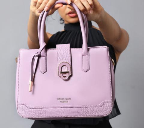 Elegant Synthetic Mauve Bag for Women – Stylish & Versatile Handbag,ART:-DK-2005