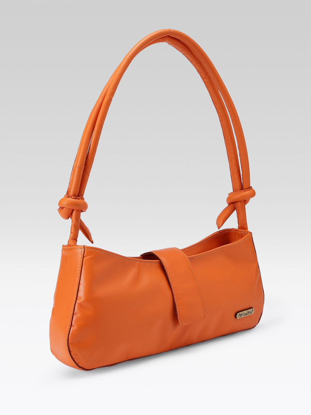 Premium  Leather Hand & Shoulder Bag for Women with Bow Detail