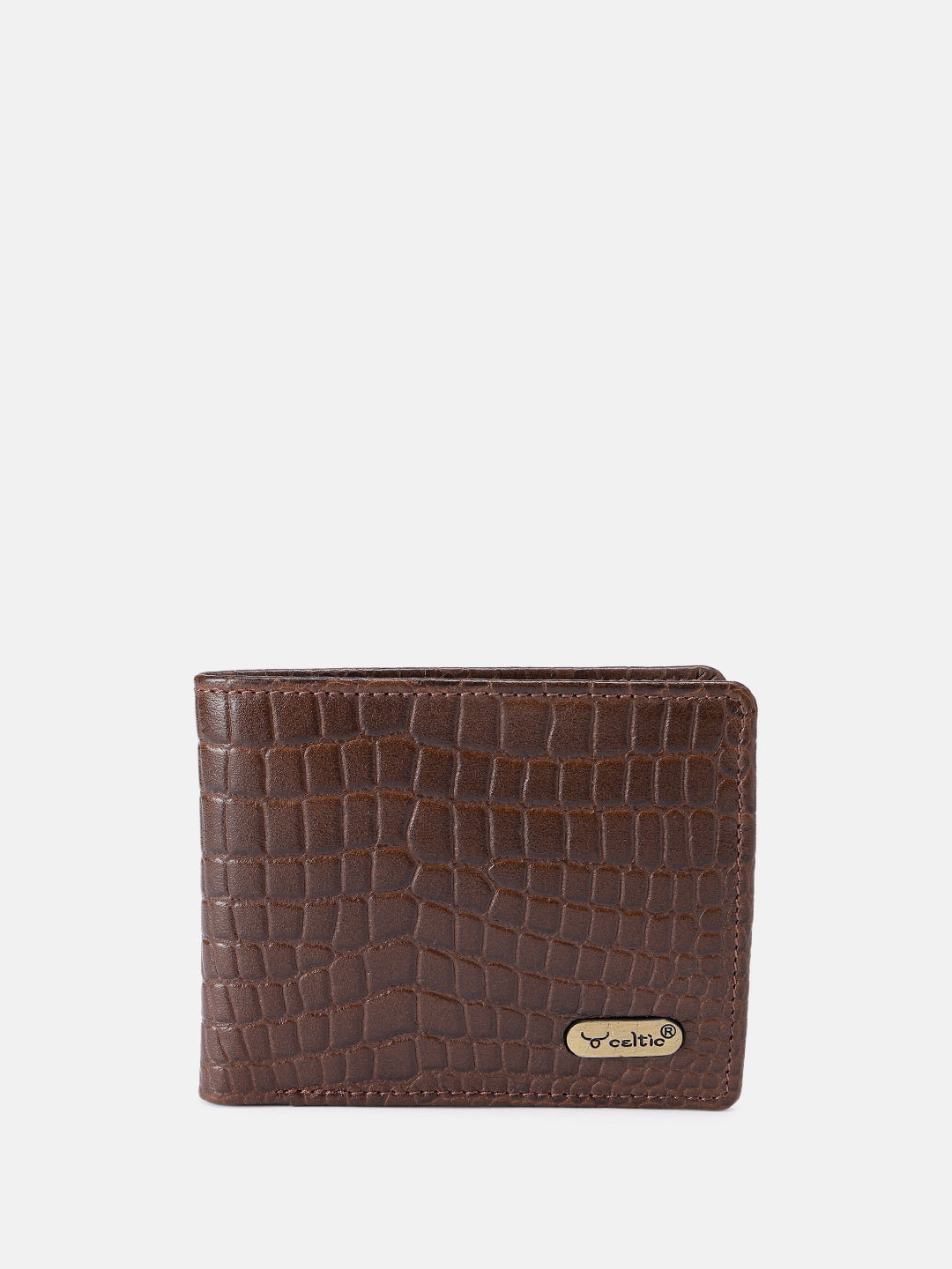 Premium Genuine Leather Croco Wallet – With Comaprtments