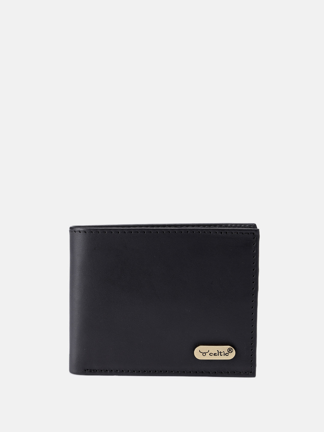 Celtic Genuine Leather Bi-Fold Wallet with Coin Pocket | Slim & Stylish Men’s Wallet