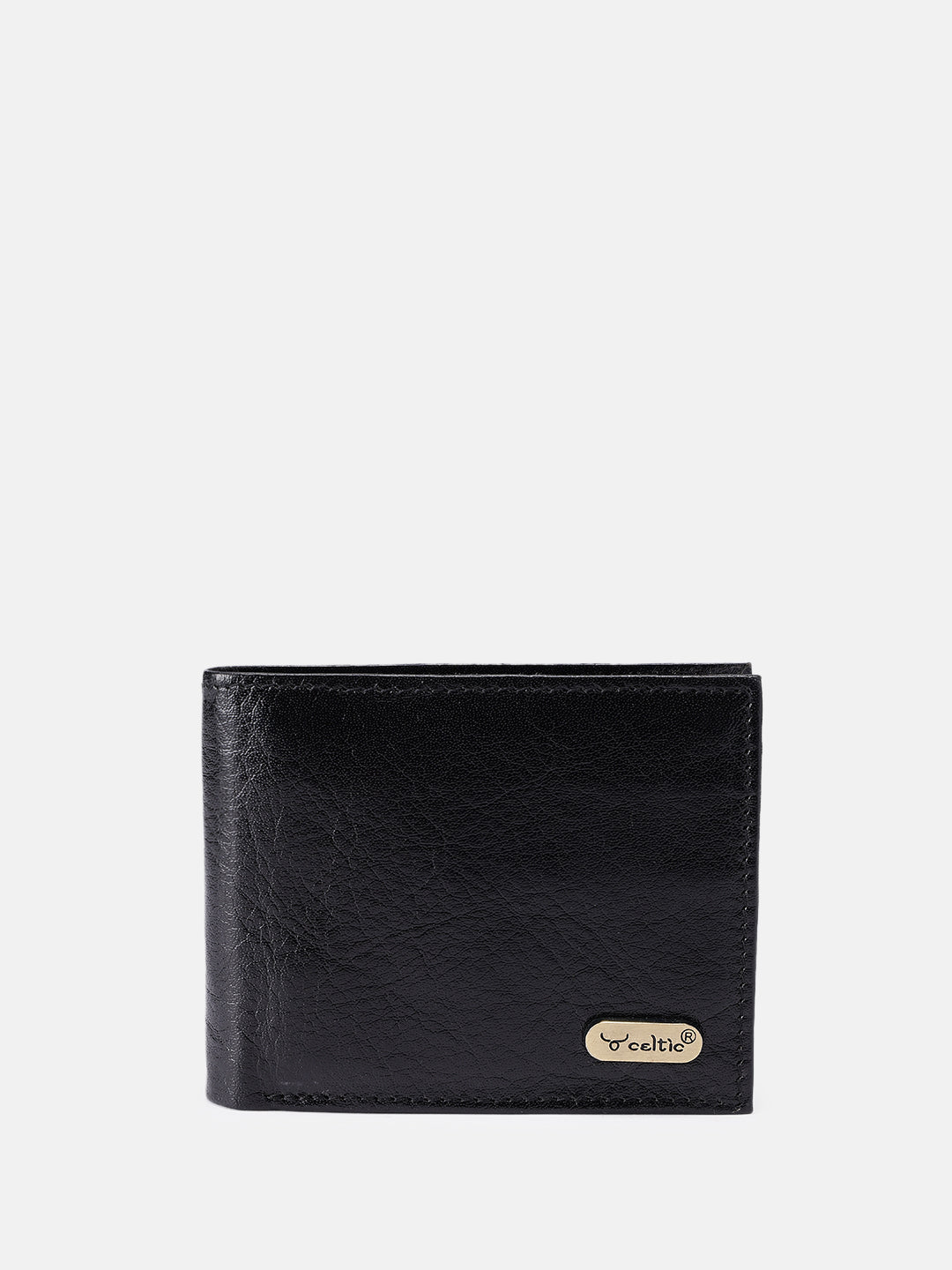 Premium Genuine Leather Bi-Fold Wallet for Men with Card Slots & Cash Compartment