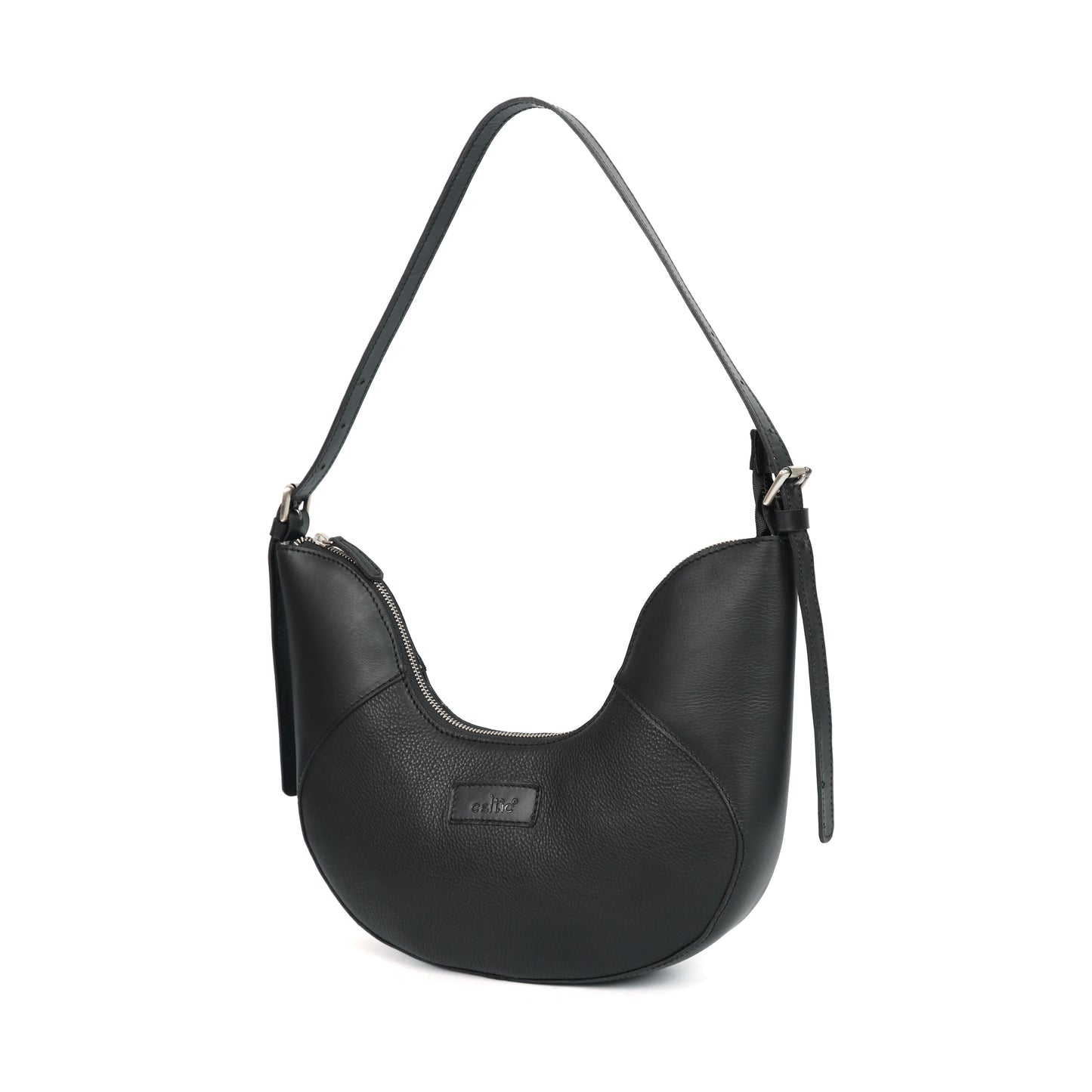 Sleek Black/Btown Hobo Shoulder Bag for Women