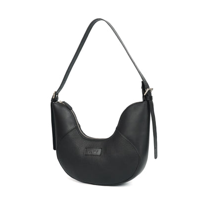 Sleek Black/Btown Hobo Shoulder Bag for Women