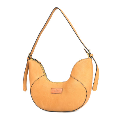 Sleek Black/Btown Hobo Shoulder Bag for Women