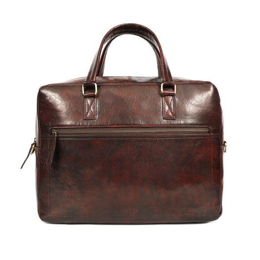 Premium Leather Briefcase Laptop Bag – Sleek Office & Travel Companion