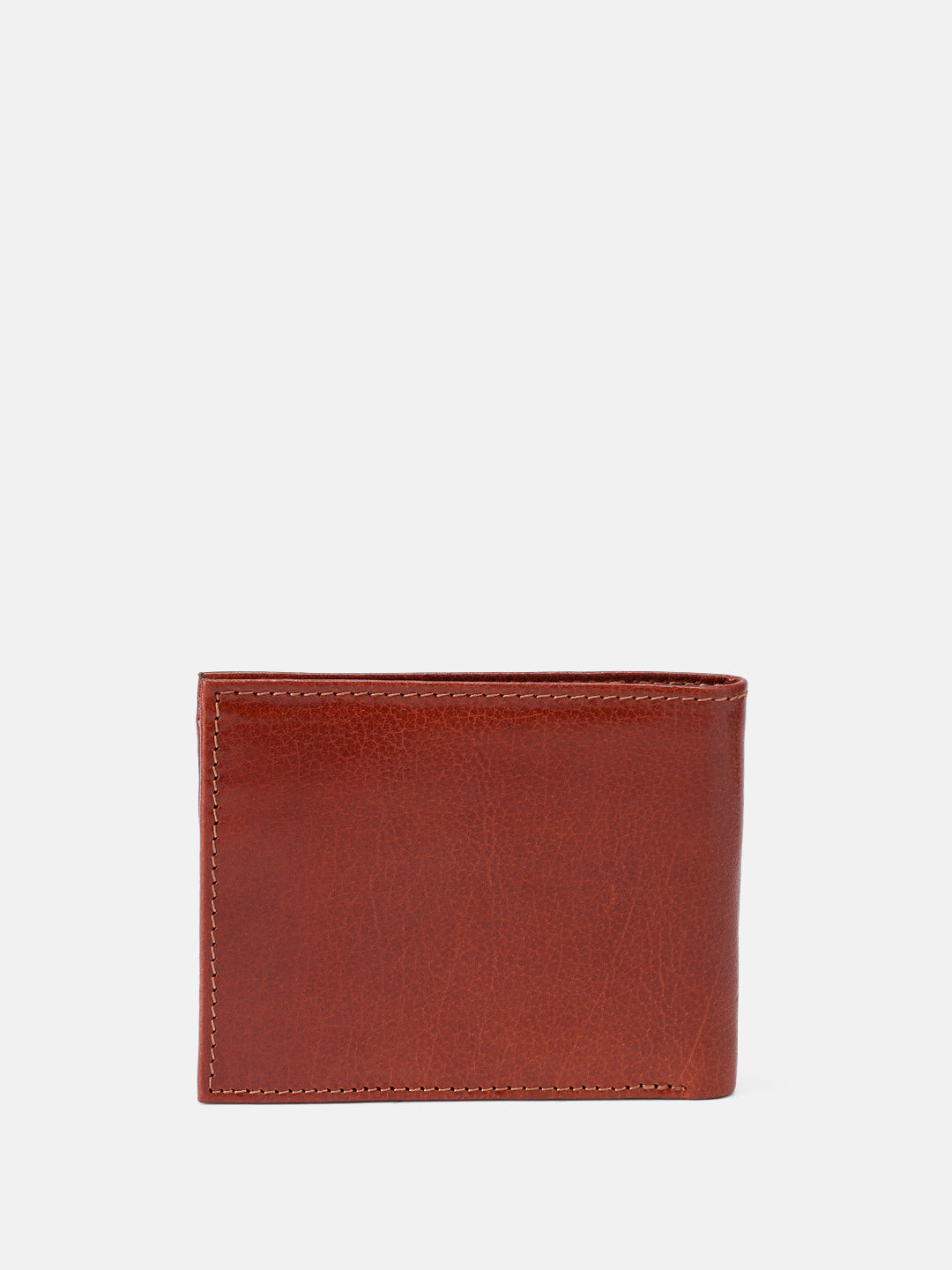 Premium Genuine Leather Bi-Fold Wallet with Zip Coin Pocket & Card Slots