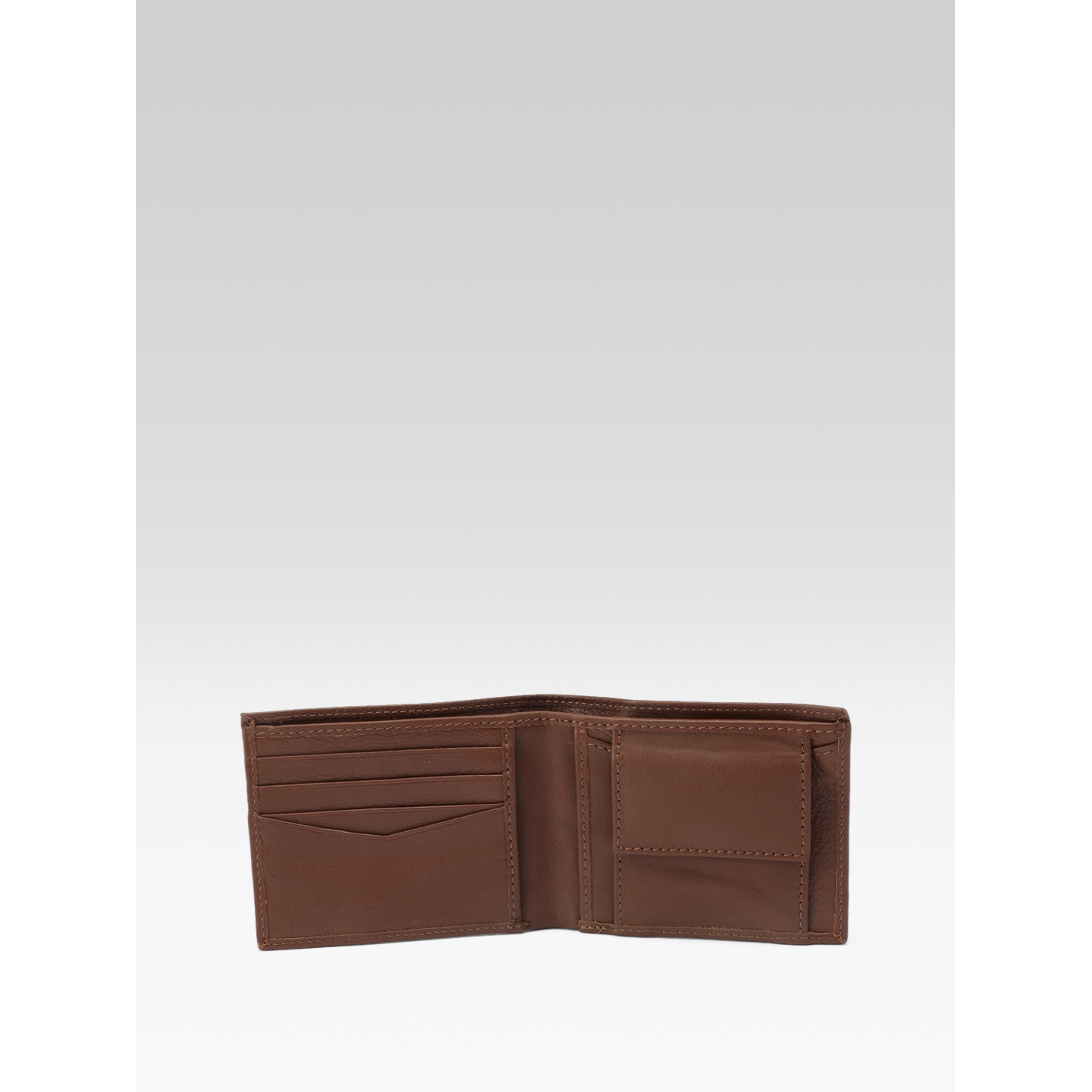 Celtic Genuine Leather Bi-Fold Wallet with ID Window & Coin Pocket