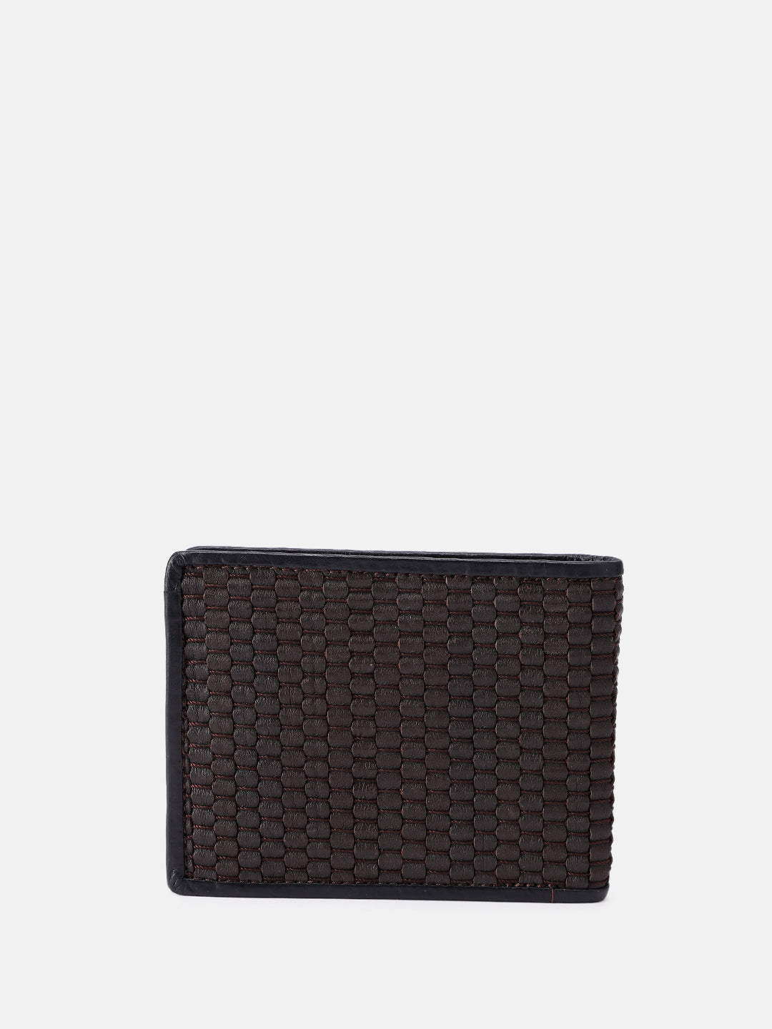 Celtic Genuine Leather Bi-Fold Wallet with Coin Pocket Black