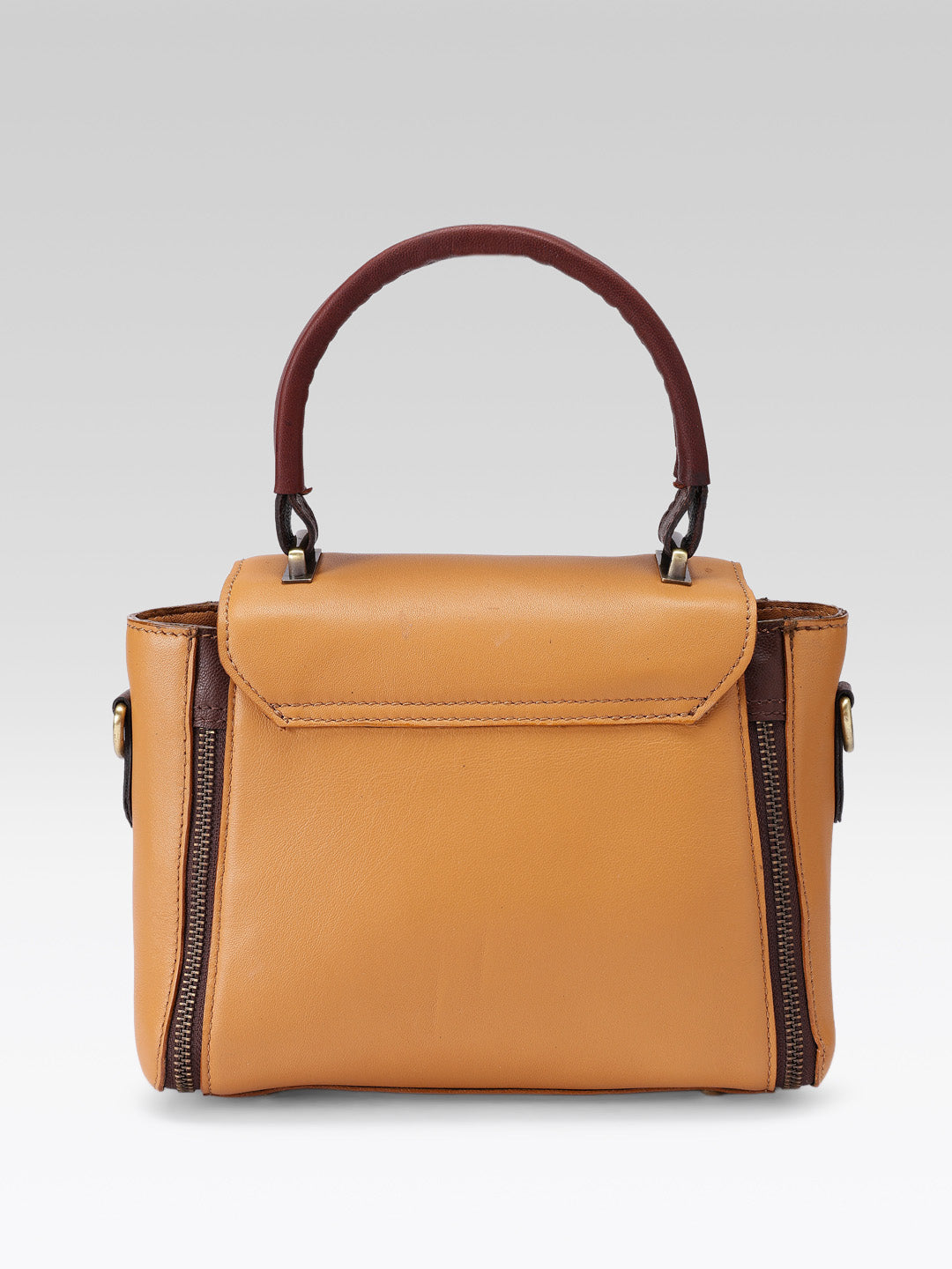 Premium  Leather Hand & Shoulder Bag with Detachable Stap for Women
