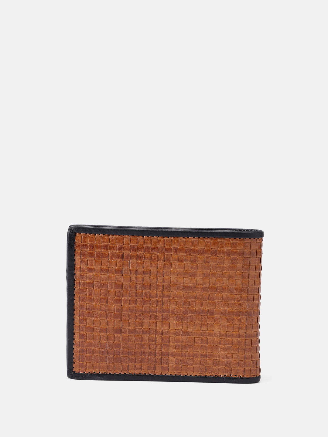 Celtic Genuine Leather Bi-Fold Wallet with Coin Pocket Black