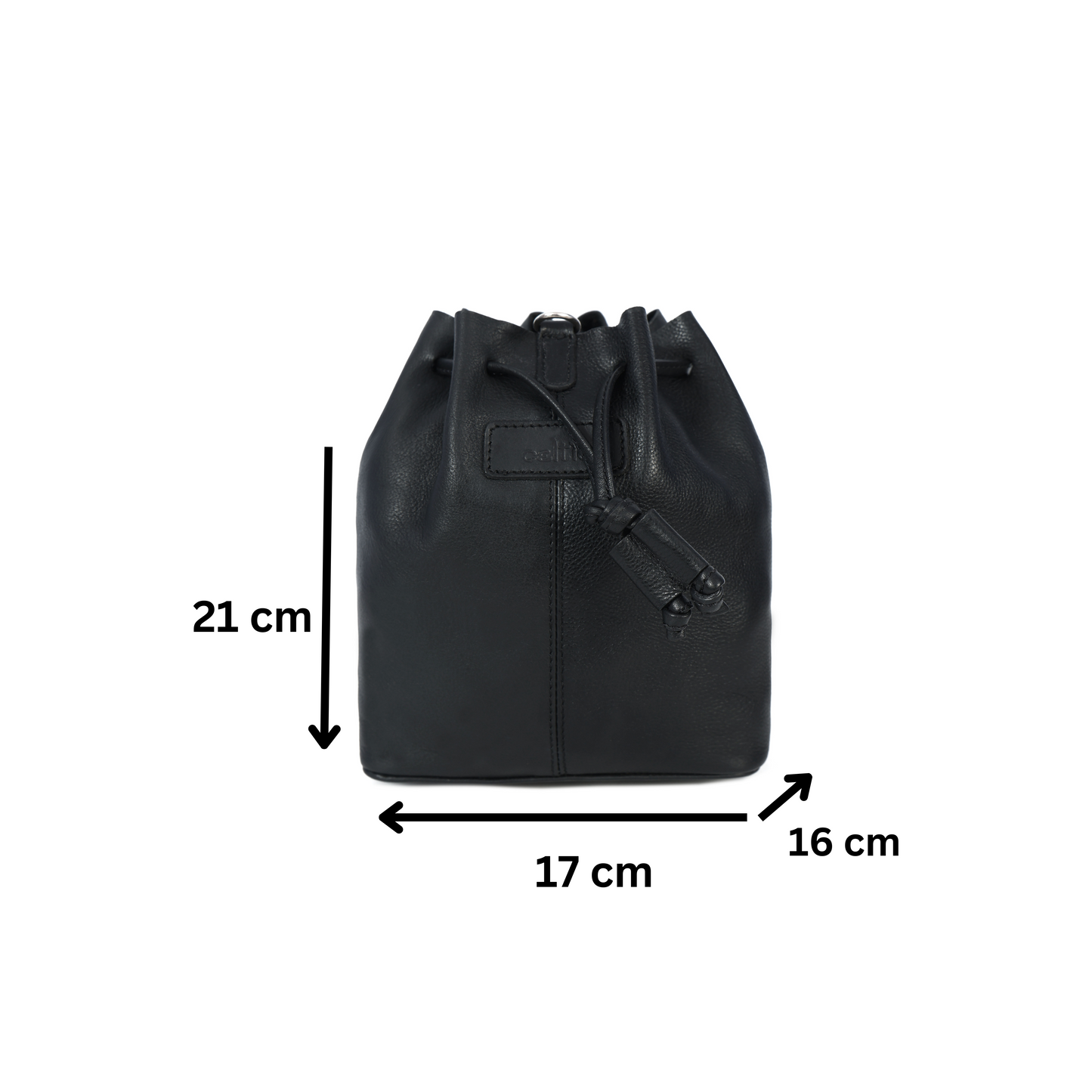 "Stylish Black Textured Sling Bag for Women - Durable, Trendy & Compact" :-BG-1755