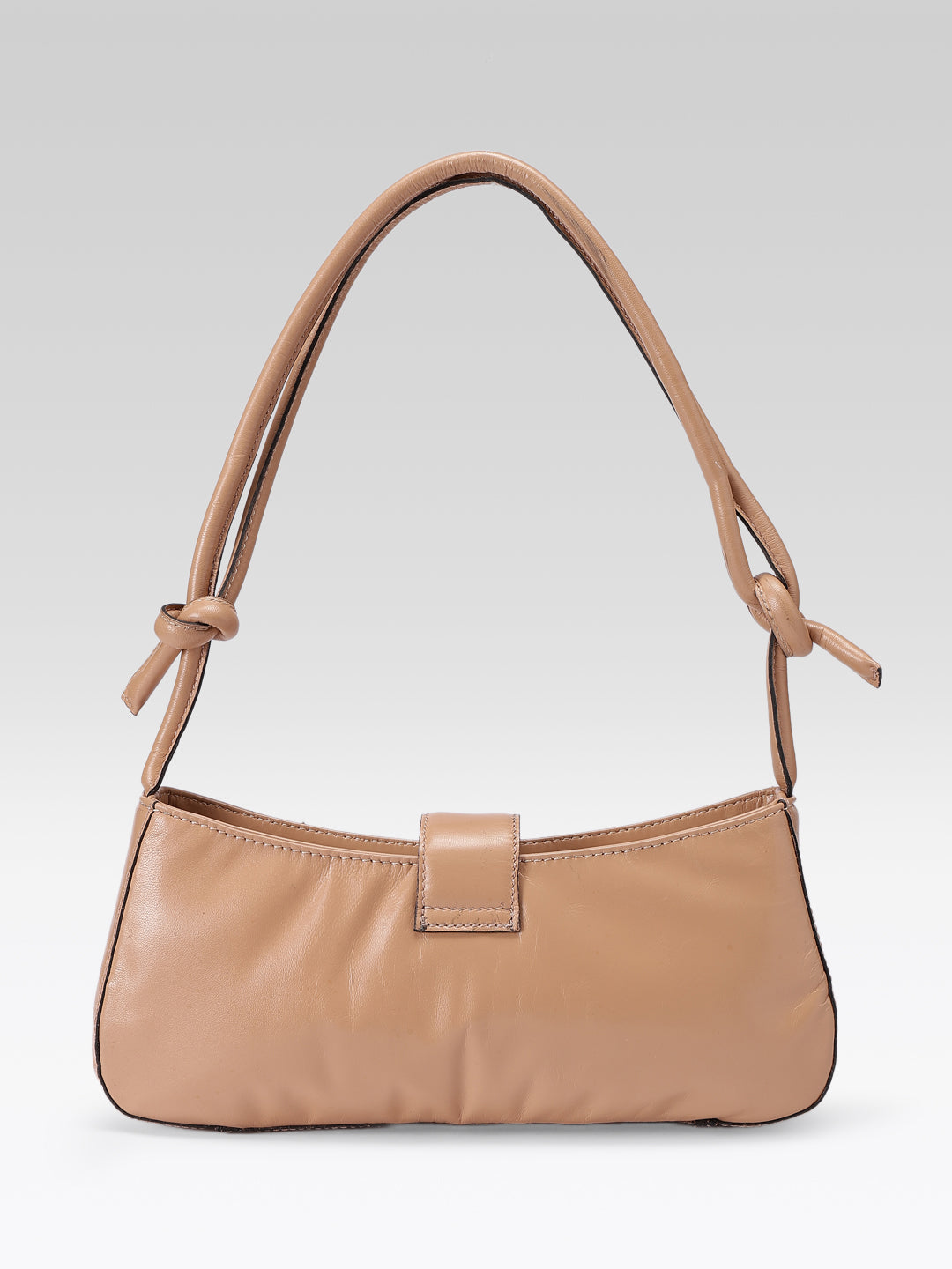 Premium  Leather Hand & Shoulder Bag for Women with Bow Detail