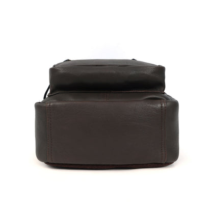 Compact & Stylish Leather Unisex Small Backpack – Perfect for Everyday Use. Art: BG-1610-S