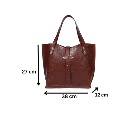 Celtic Top-Selling Leather Embossing Bag for Women & Girls | Elegant Party Bag, ART:-BG-1404-E