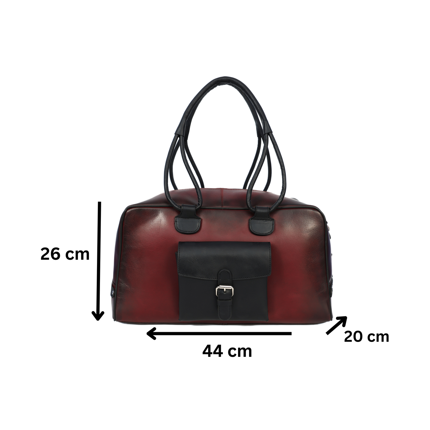 Premium Leather Stylish Duffle Bag – Elegant, Durable & Spacious Travel Companion, BG-1714