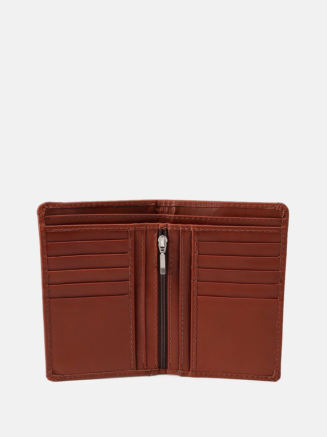 Premium Leather Card  Holder with Zipper Pocket